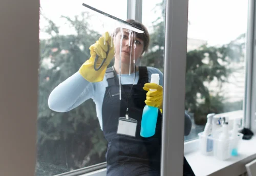 Nettoyage de vitres intérieures et extérieures à Aguts